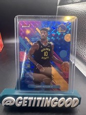 2025-26 Topps Finest Jimmy Butler III Common Blue Geometric Refractor #/75