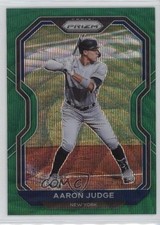 2021 Panini Prizm Tier III Green Wave Prizm Aaron Judge #212 1c0s