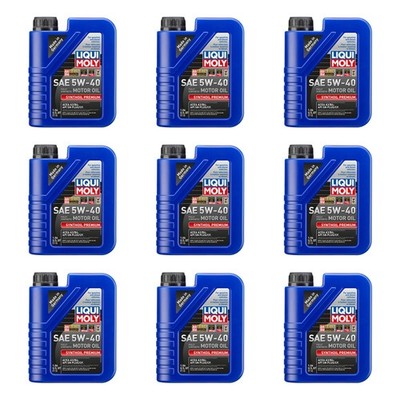Liqui Moly 9L Engine Motor Oil - Synthoil Premium 5W-40 (9x1L)