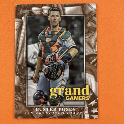Buster Posey 2024 Topps Grand Gamers Insert #17 MLB San Francisco Giants