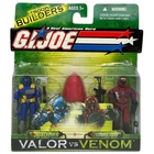 GI Joe Valor vs Venom Alley Viper II Cobra Viper Action Figure 2-Pack 2003 New