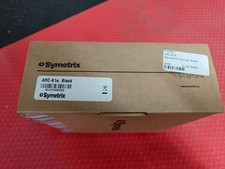Symetrix ARC-K1e Remote Control Wallplate - BLACK- Open Box / Sealed Contents
