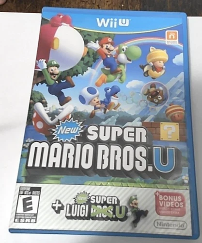 Super Mario Bros. U see pics free ship. WII U,