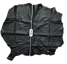 Lederhaut Schwarz Echtleder  Lammleder Echt Leder 76x80 Cm