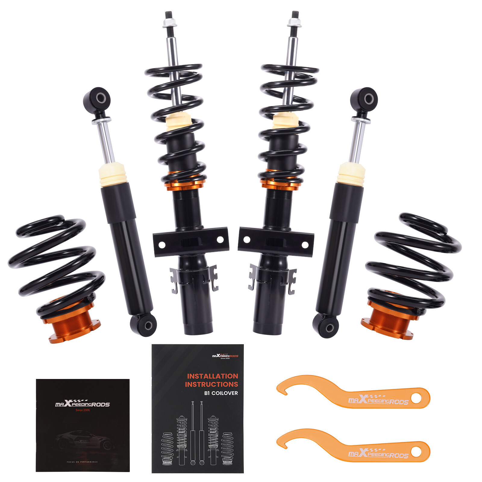 Coilovers for VW Transporter T5 T6 T6.1 Van T26 T28 T30 2015-2024 Shock Strut
