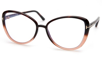 NEW TOM FORD TF5907-B 056 Havana Eyeglasses Frame 55-15  display picture 1