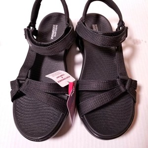 skechers goga max womens slippers