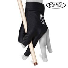 KAMUI Billiard Pool Cue GLOVE - QuickDry - For Left or Right Hand - Black