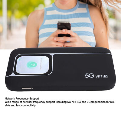5G WiFi Mobile Hotspot High Speed Hotspot Router Connects Up To 16 Devices New