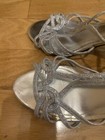 Sandals Women's 8.5MSilver Glitter Bridal Party — photo 4