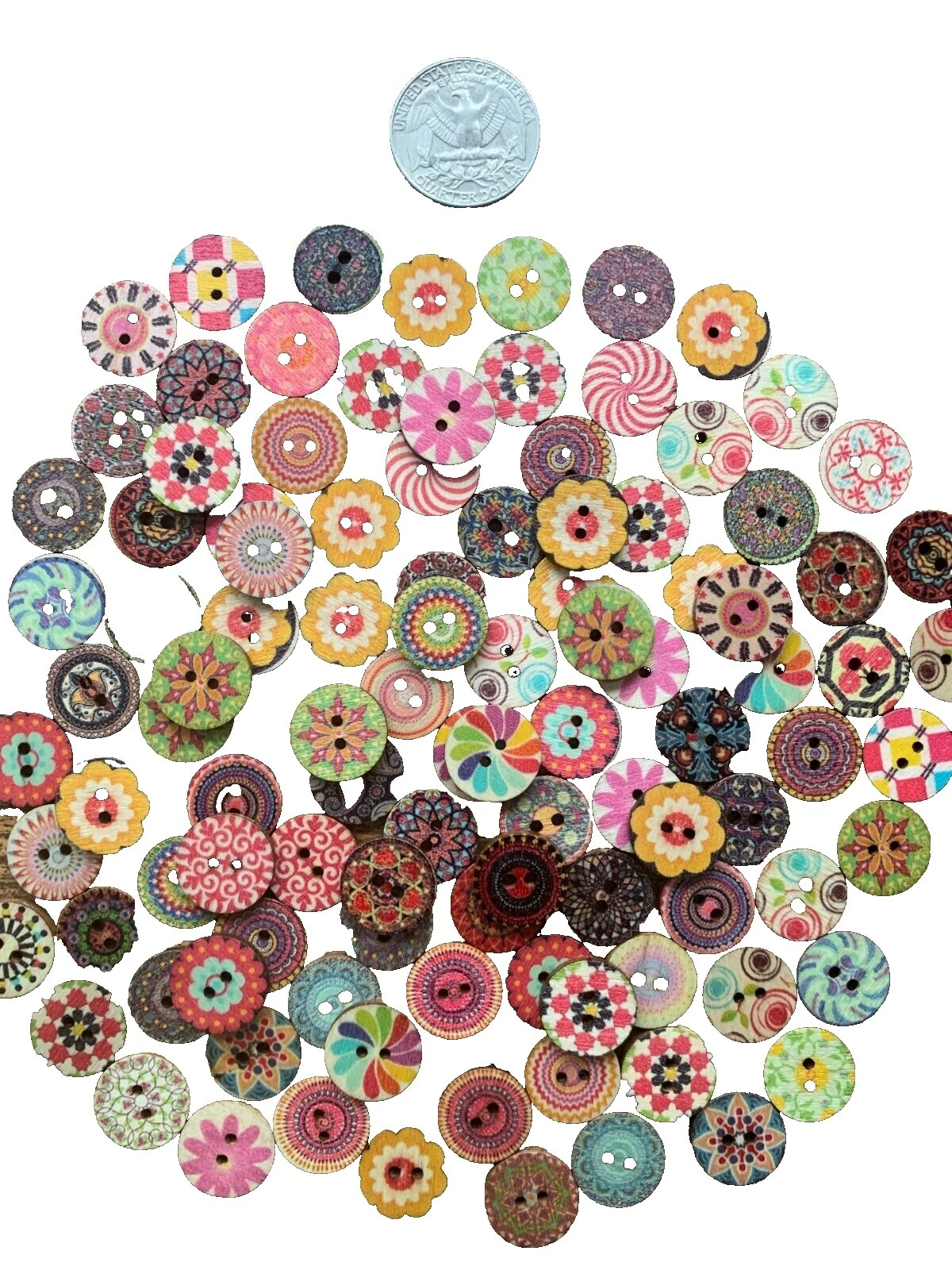 Mixed Lot Sewing Buttons