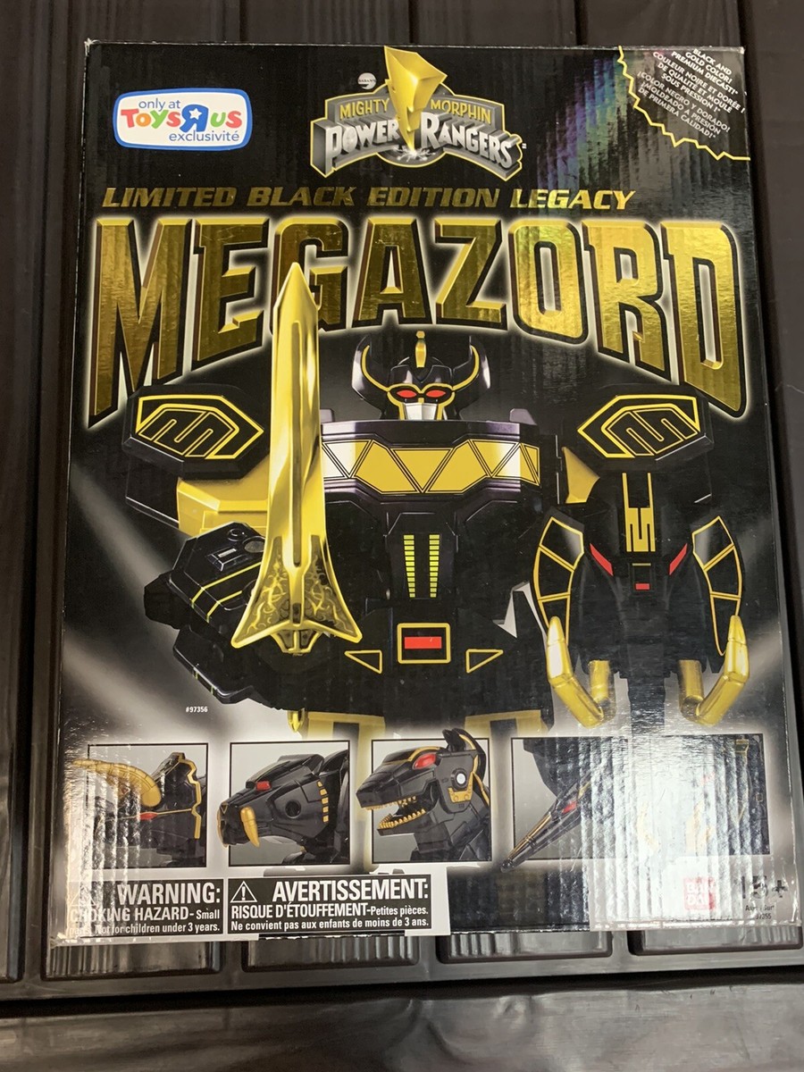 Bandai Power Rangers Legacy Megazord Black Gold Edition SDCC 2015