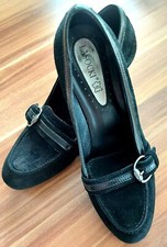 NEUWERTIG! DAMEN LEDERSCHUHE POMS VON LASOCKI GRÖßE40 FARBE SCHWARZ/Privat 
