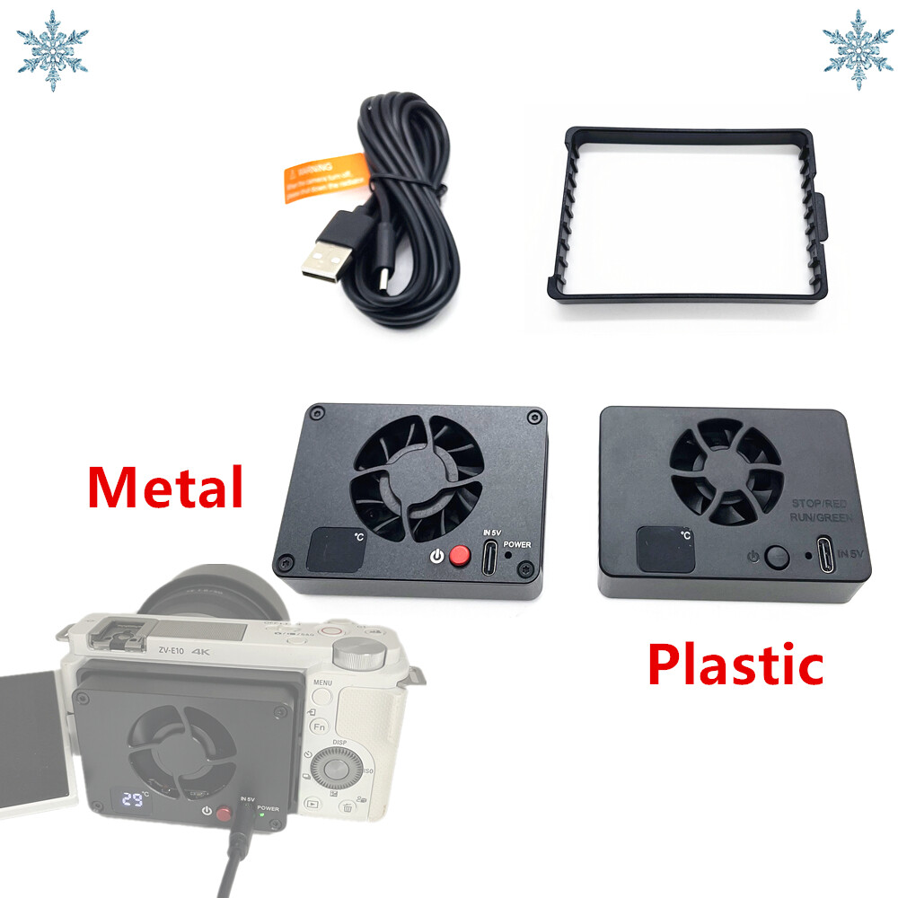 Cooler Sony A7 Iii Overheating Cooling Fan Camera Radiator For