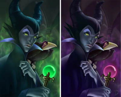 Disney Villains: Maleficent #1 Ivan Talavera Variant Set NM  w/ COA