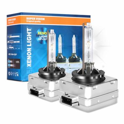 D1S D1R 6000K Crystal White 35W OEM XENON HID Headlight Bulb Plug N Play for BMW