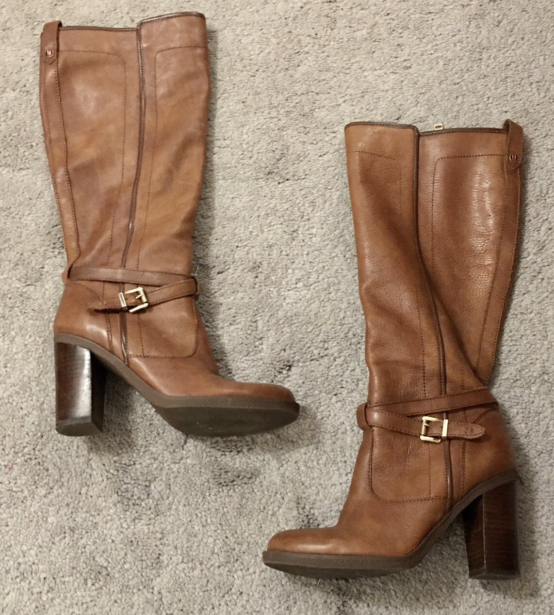 tommy hilfiger tan boots