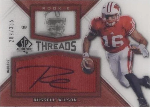 2012 SP Authentic Russell Wilson #RT-RW