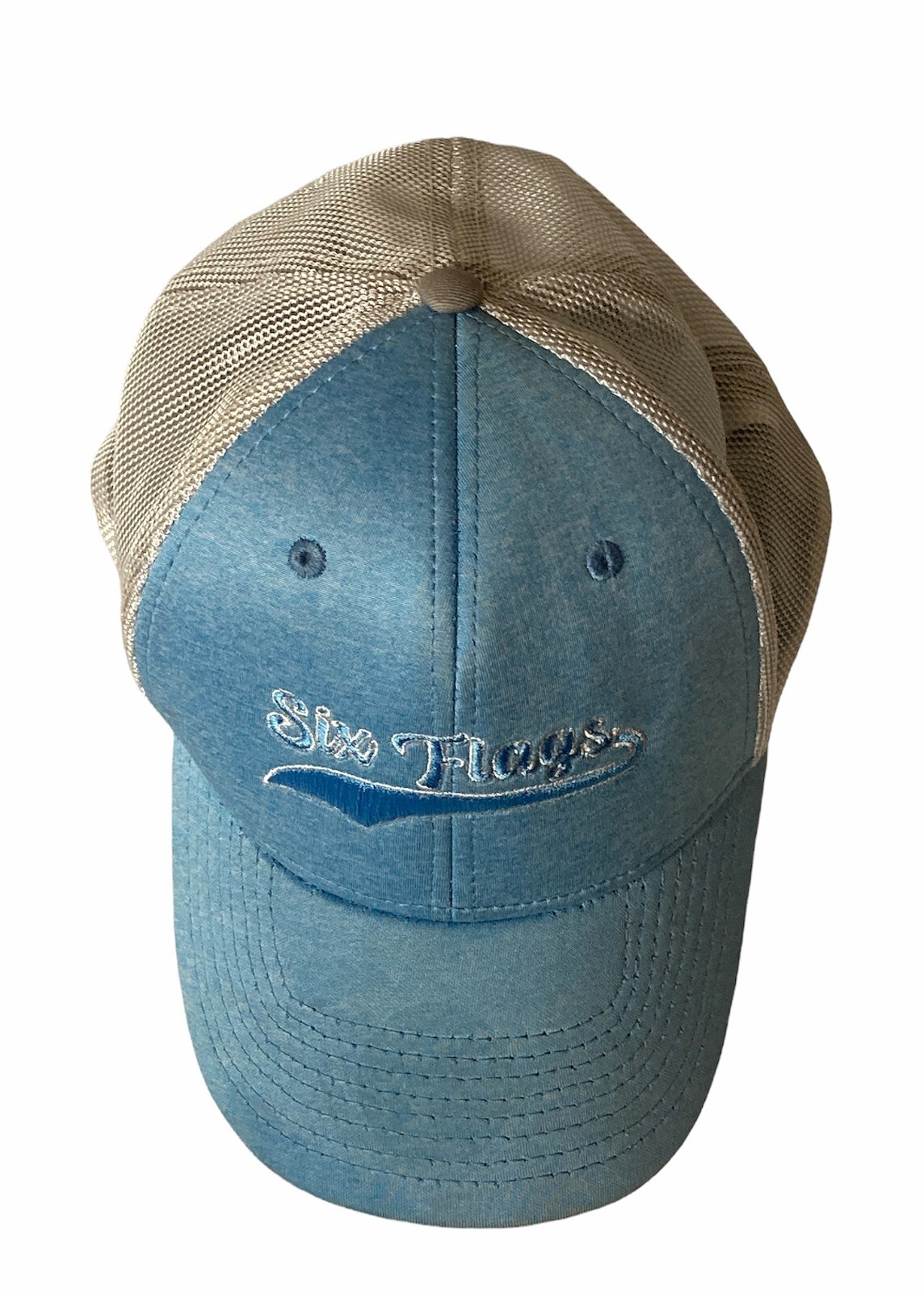 SIX FLAGS Embroidered Hat Cap Adjustable Snapback… - image 5