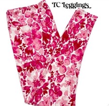 Lularoe Leggings TC Pink Floral NWT