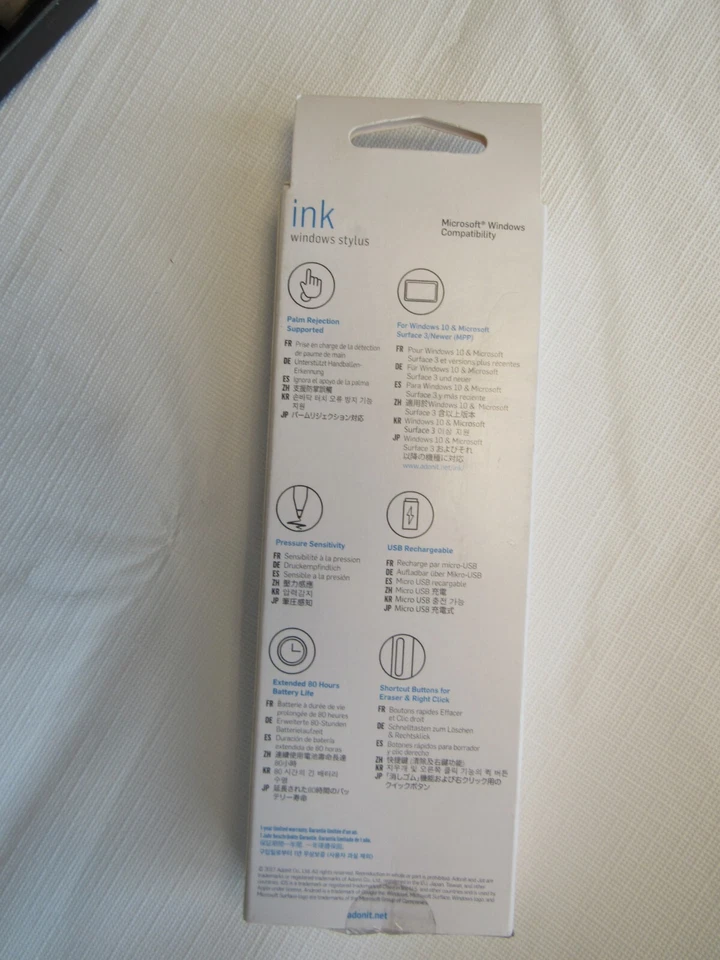 ADONIT INK FINE POINT STYLUS FOR WINDOWS 10 - Image 2 of 4