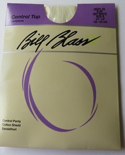 Bill Blass Sheer to Waist Pantyhose Off White Sz B 5'4"-5'8" 125-155 Cntrl top