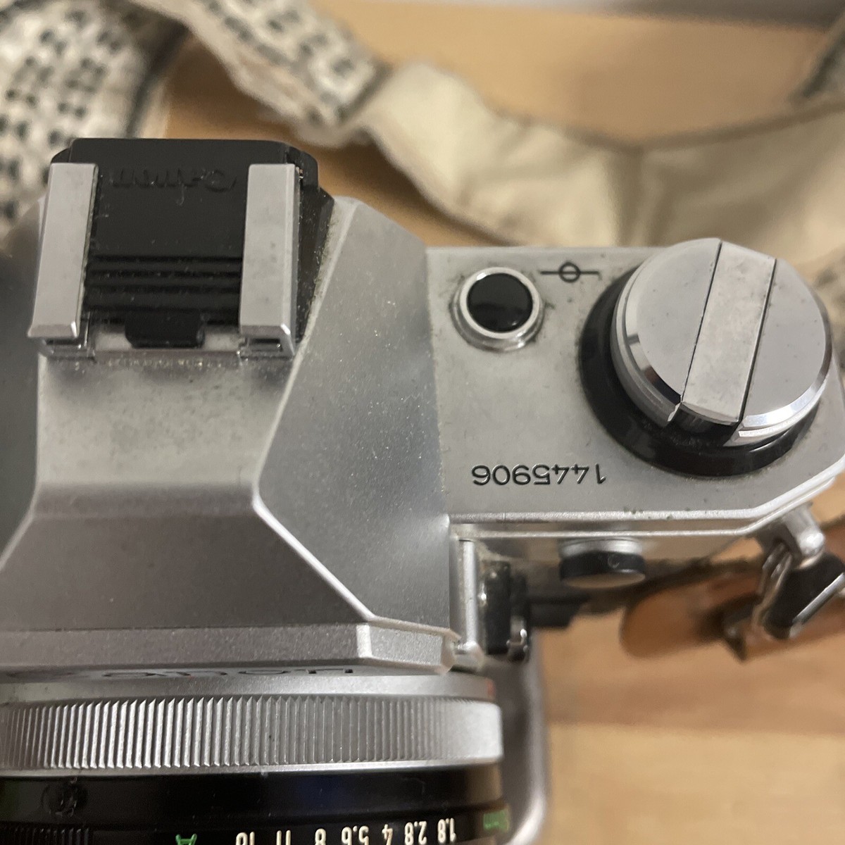 CANON AE-1 PROGRAM New FD 50mm F1.4 Lens Film Camera Japan W