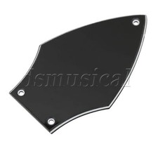 3 Hole 3 Ply Plastic Bass Electric Guitar Truss Rod Cover HA-1009