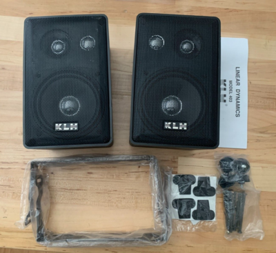 KLH Model 403a 3 Way Surround Sound Indoor/Outdoor Speakers 4