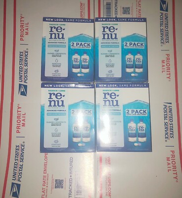 Bausch+Lomb RE NU Advanced Formula Multi-Purpose Solution-12 FL OZ (2 Pack) 1/25
