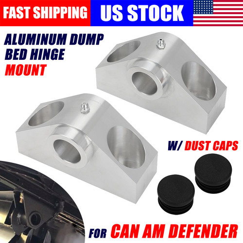 For CanAm Defender Billet Dump Bed Hinge Mount Kit HD5 HD7 HD8 HD9