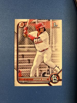 2022 Bowman 1st Edition JOSHUA BAEZ #BPPF-112 Cardinals M8
