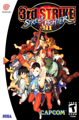 Street Fighter III 3rd Strike Sega Dreamcast BOX ART POSTER MADE