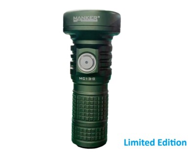 Manker MC13 II Limited Green USB Charging 4500 Lumen LED Taschenlampe Taschenlampe