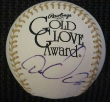 CARLOS GONZALEZ COLORADO ROCKIES SIGNED RAWLINGS GOLD GLOVE BASEBALL w/ COA