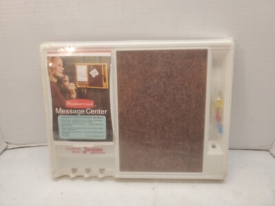 Vintage Rubbermaid Message Center Jacques Seed Dealer NOS Hybrid Corn Farm Decor
