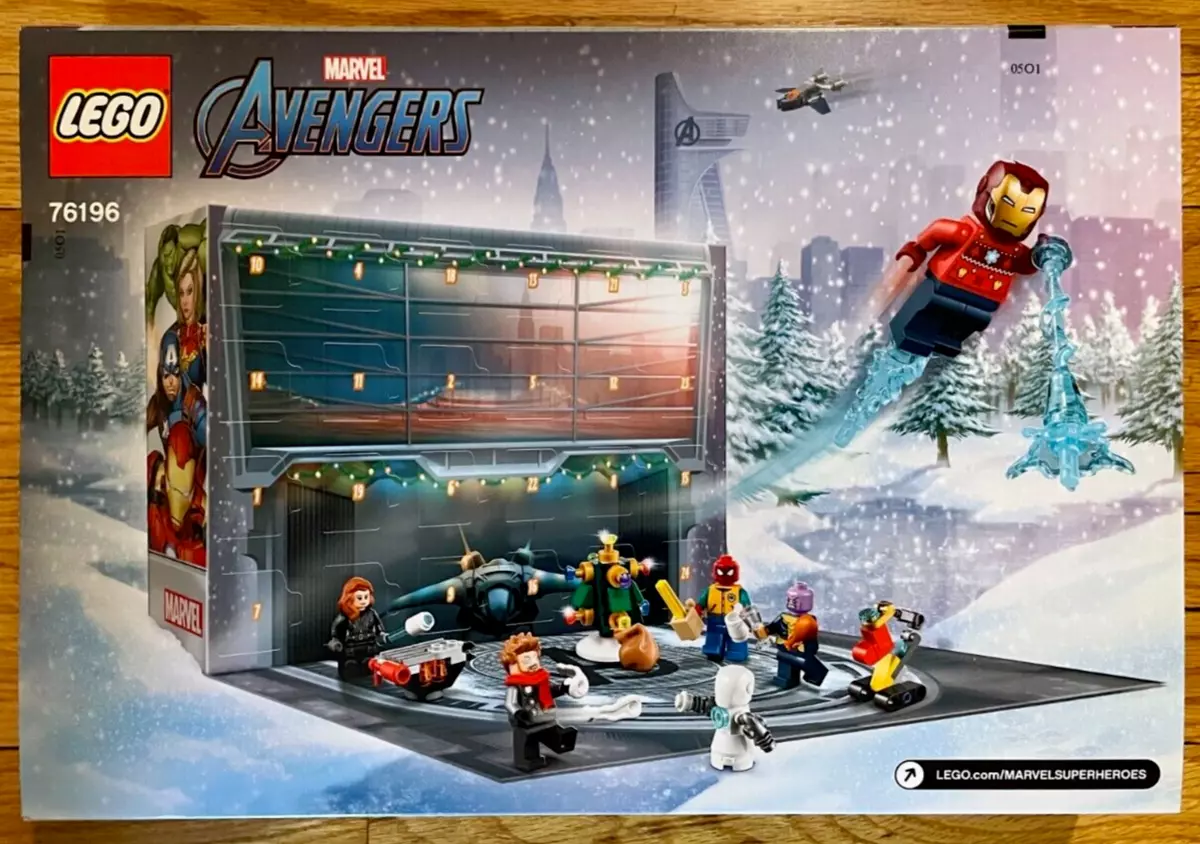 LEGO Marvel The Avengers Advent Calendar 76196 Building Toy for Fans of  Super Hero Toys (298 Pieces)