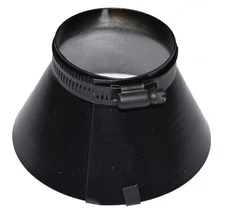 MageCollar Adjustable Metal Rain Collar 1.5"-2" or 3"-4" Vent Pipe Roof Flashing