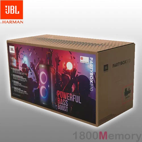 JBL Partybox 310 Parlante Bluetooth 240W Portatil IPX4 recargable JBL