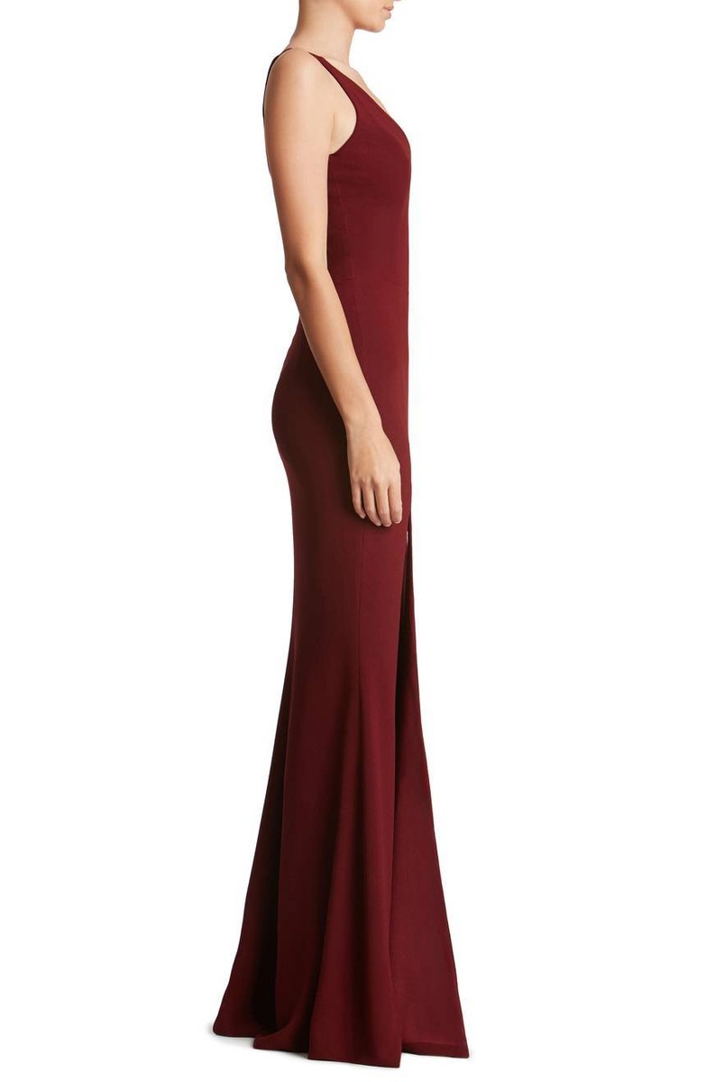 short burgundy homecoming dress V Neck Backless Layered Burgundy Lace Short Prom Dress, Short Maroon L –  abcprom