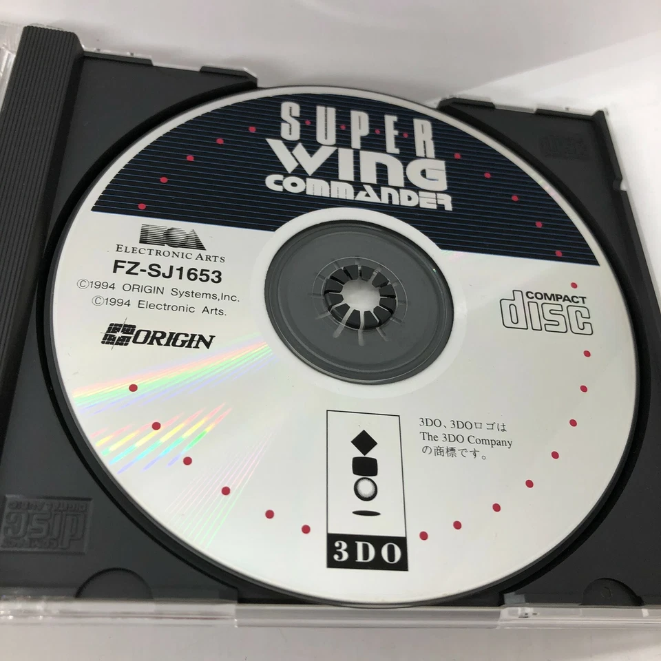 Panasonic 3DO Super Wing Commander Tested Obi Electronic Arts Japan Import Game - Image 4 of 4