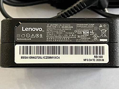 65W Round Tip Laptop Charger for Lenovo Yoga and Ideapad Models  