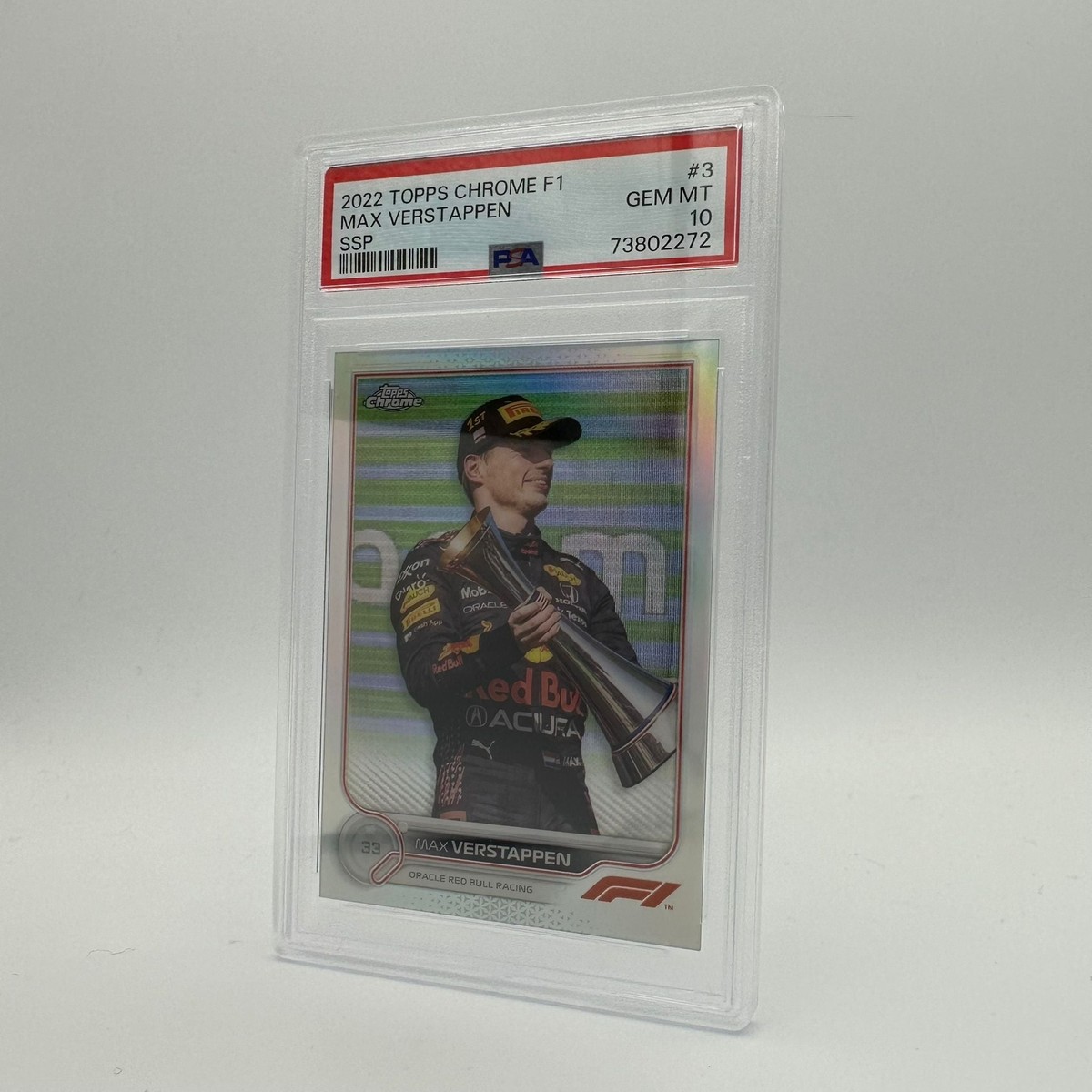 PSA 10 - Max Verstappen #3 - SSP - Image Variation - 2022 Topps