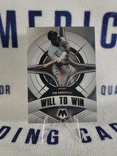 Tim Anderson Will To Win 2022 Panini Mosaic Baseball #WW-5 Chicago WhiteSox