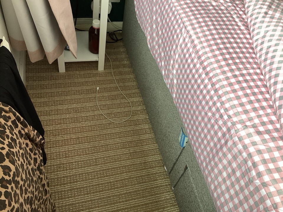 double divan bed base with headboard eBay