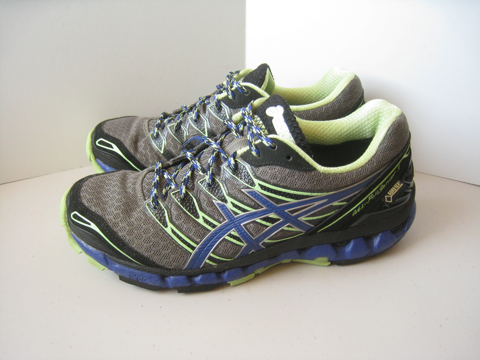 Asics Gel Fuji Sensor Womens Trail Running Shoes Sneakers Sz