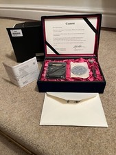 Canon Ixus IX240 Limited Edition Gold APS Camera 60th anniversary