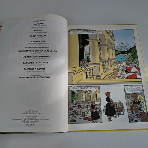 1988 Vacances A Budapest French comic Freddy Lombard Chaland Eldorado Hachette - Picture 3 of 22