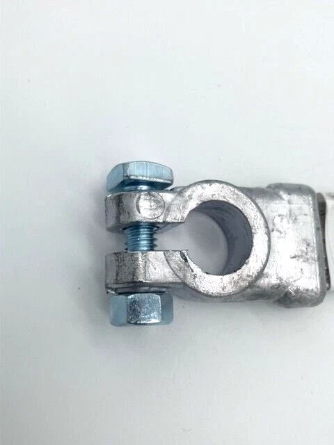 Cable de batería calibre 2 terminal poste superior correa de tierra trenzada de 9" Foto 3 de 4