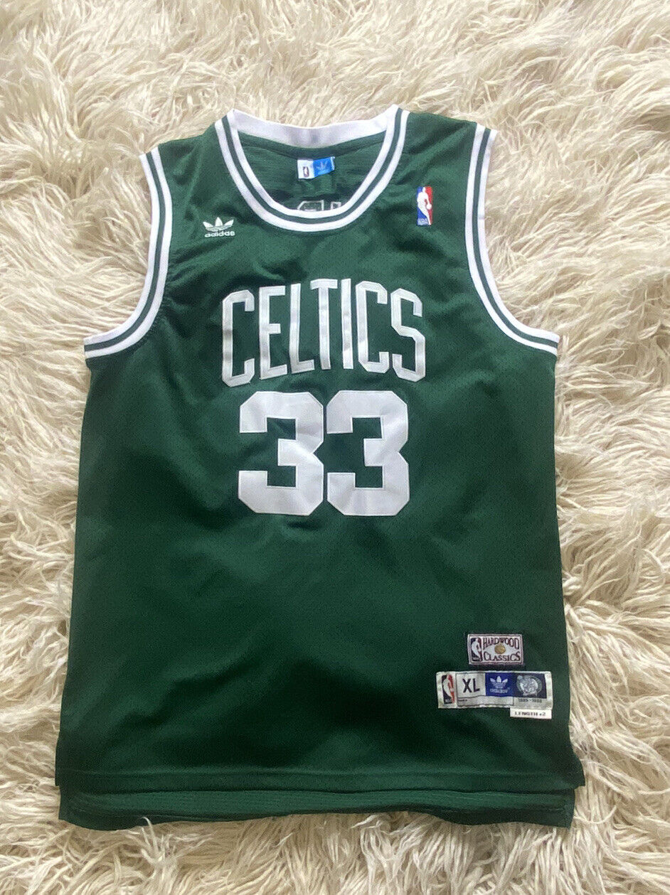 Youth Larry Bird Hardwood Classics Boston Celtics Jersey